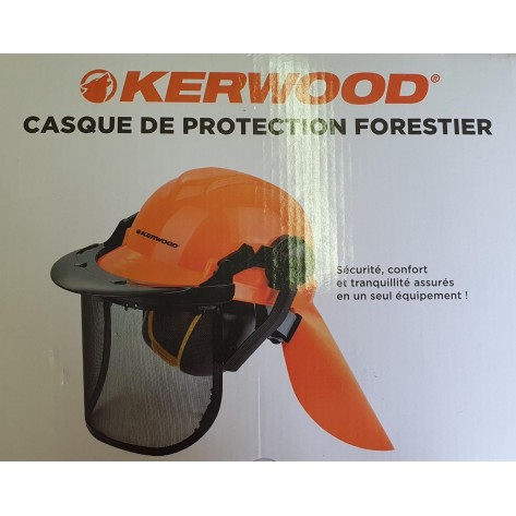  Casque de protection. Oreillette anti-bruit et visière incluses